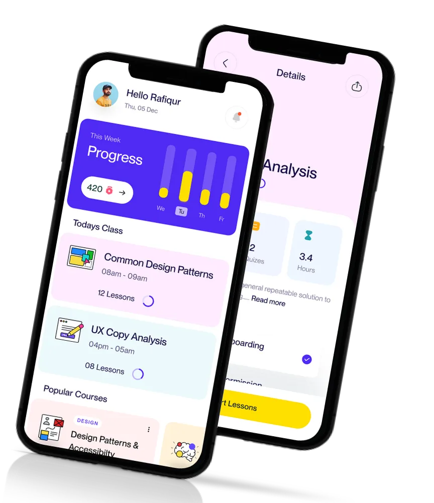 Mobile app banner